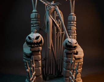 Jack Skellington – The Nightmare Halloween | 3D Printable STL Statue