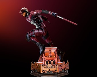 Daredevil – Rooftop Guardian STL Statue | KyleVerse Studio | Dynamic 1:6 Figure