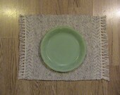 FREE Shipping!  Made to Order Placemats Choice of Color Woven Original Pattern by canfieldcreations