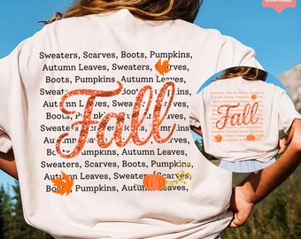 Fall Glitter PNG: Autumn Leaves & Pumpkins Clipart (Digital Download)