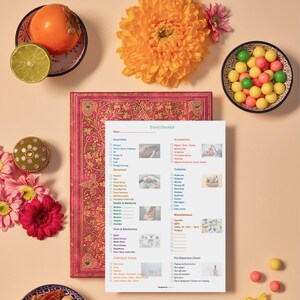 Afdrukbare reischecklist – pdf-vakantiepaklijst voor dames, heren, familie-uitstapjes