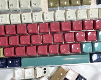 138-Key“Devil’s Eye”Keycap Set|PBT Dye-Sublimation Keycaps forMechanical Keyboard|Gothic Gaming Keycap|Unique Gift for Gamers&Keyboard Lover