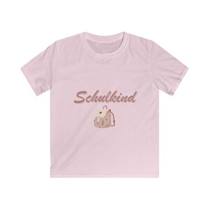 T-shirt écolier pour la rentrée scolaire - joli design avec motif cartable, cadeau pour garçons et filles pour la rentrée scolaire