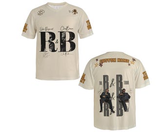 Custom Name Usher Chris Brown Football Jersey, R&B Concert Gear 2026