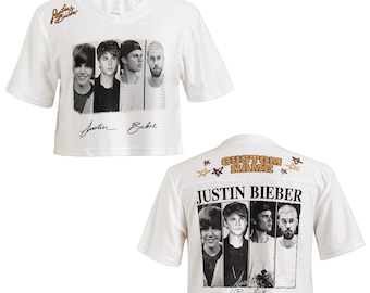Personalized Justin Bieber Crop Top Jersey, Music Concert Outfit 2026