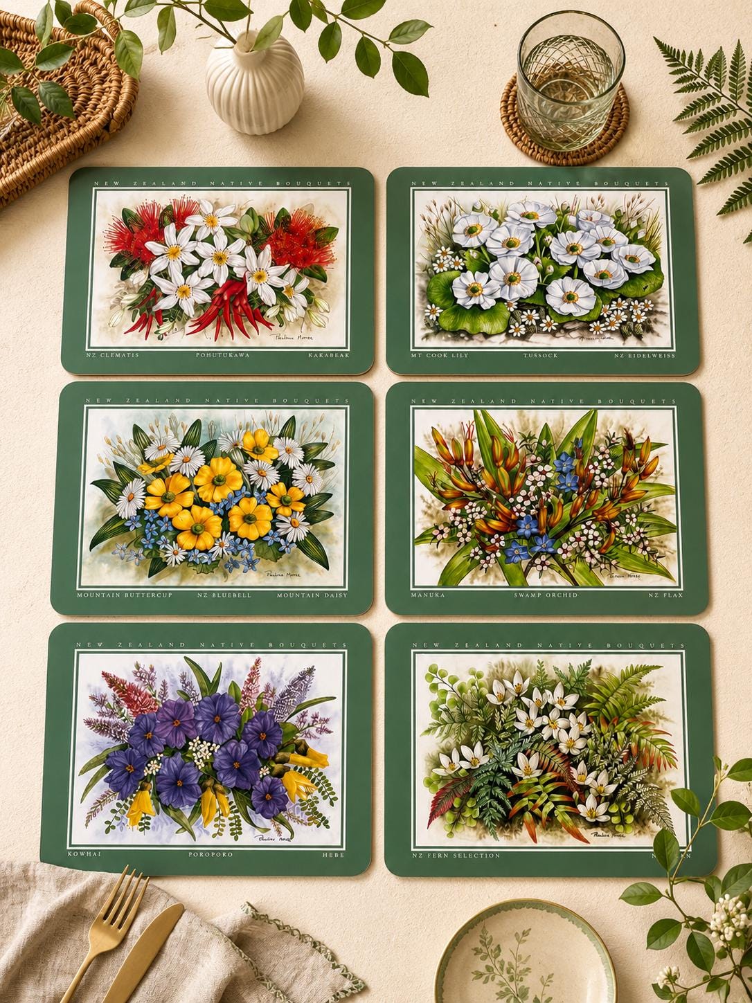 6 Jason Placemats - Etsy