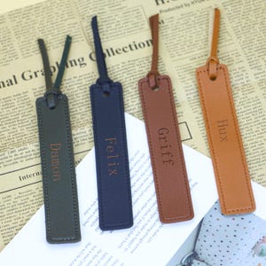 Bookmark for Women, personalised bookmark, Custom Bookmark, Leather Bookmark, Library Bookmark, Gifts for Teachers, Handmade Gift,book lover
