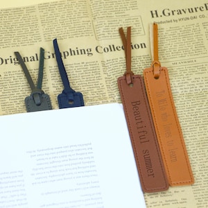 personalised bookmark, Leather Bookmark, Custom Bookmark, Library Bookmark, Gifts for Teachers, Bookmark for Women, Handmade Gift,book lover