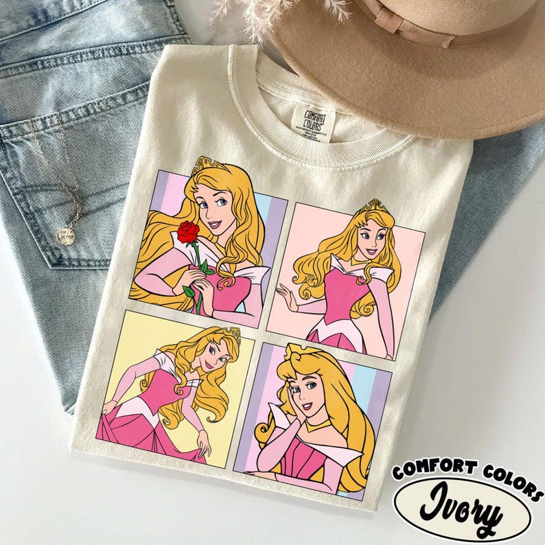 Rutig skjorta med komfortfärger, Disneyworld-familjesemestertröja, Disney-figurer-tröja, Magic Kingdom Disney-barntröja bild 10