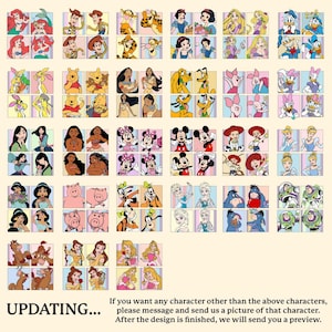 Rutig skjorta med komfortfärger, Disneyworld-familjesemestertröja, Disney-figurer-tröja, Magic Kingdom Disney-barntröja bild 2