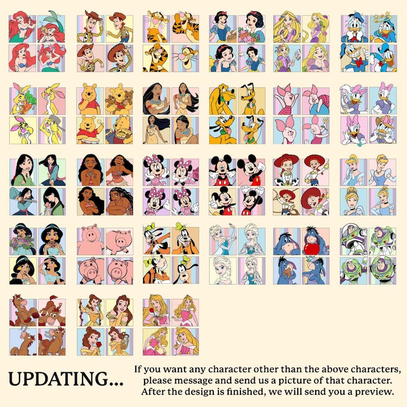 Rutig skjorta med komfortfärger, Disneyworld-familjesemestertröja, Disney-figurer-tröja, Magic Kingdom Disney-barntröja bild 2