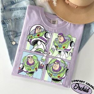 Rutig skjorta med komfortfärger, Disneyworld-familjesemestertröja, Disney-figurer-tröja, Magic Kingdom Disney-barntröja bild 11