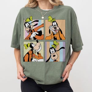 Rutig skjorta med komfortfärger, Disneyworld-familjesemestertröja, Disney-figurer-tröja, Magic Kingdom Disney-barntröja bild 8