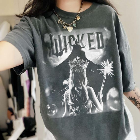 Retro Wicked Together We’re Unlimited Comfort Colors Shirt, Defy Gravity Broomstick Magic Wand Tshirt, Wicked The Musical, Wizard Sweatshirt
