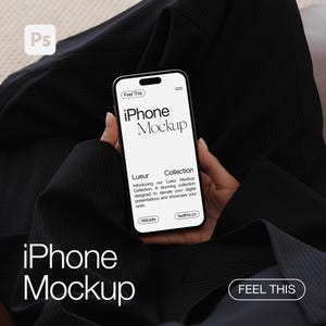 iPhone in Woman Hand Mockup, iPhone Screen Mockup, Device Mockup, Smartphone Mockup, Aesthetic iPhone Mockup, Realistic Mockup PSD