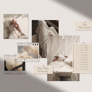 5 Mood Board Mockups Bundle, 5 Realistic PSD Templates, Aesthetic Branding Presentation, Pantone Swatch Mockup, Polaroid Mockup, Note Mockup