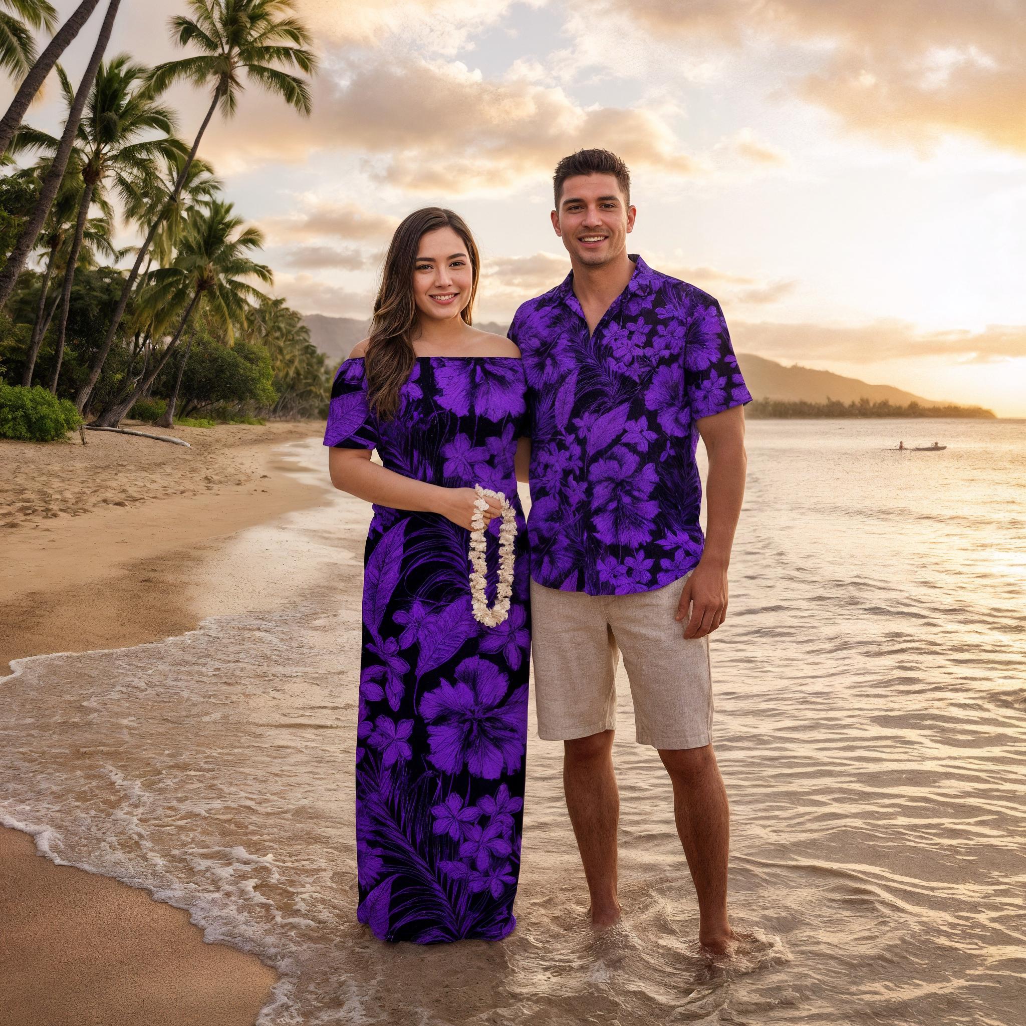 Couples Matching Outfits Purple - Etsy