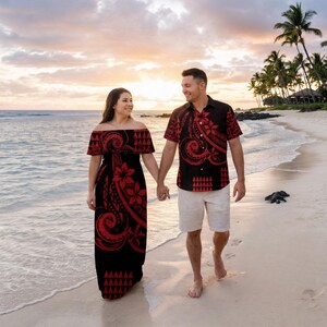 Hawaiian Matching Shirt and Dress - Etsy Hawaiian Matching Shirt and Dress - Etsy