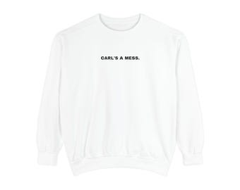 CARLS A MESS | Embroidered Crewneck