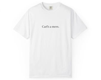 Carl's a mess t-shirt | Summer House white crew neck