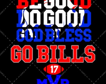 Josh Allen MVP PNG File - Go Bills Design (Digital Download)