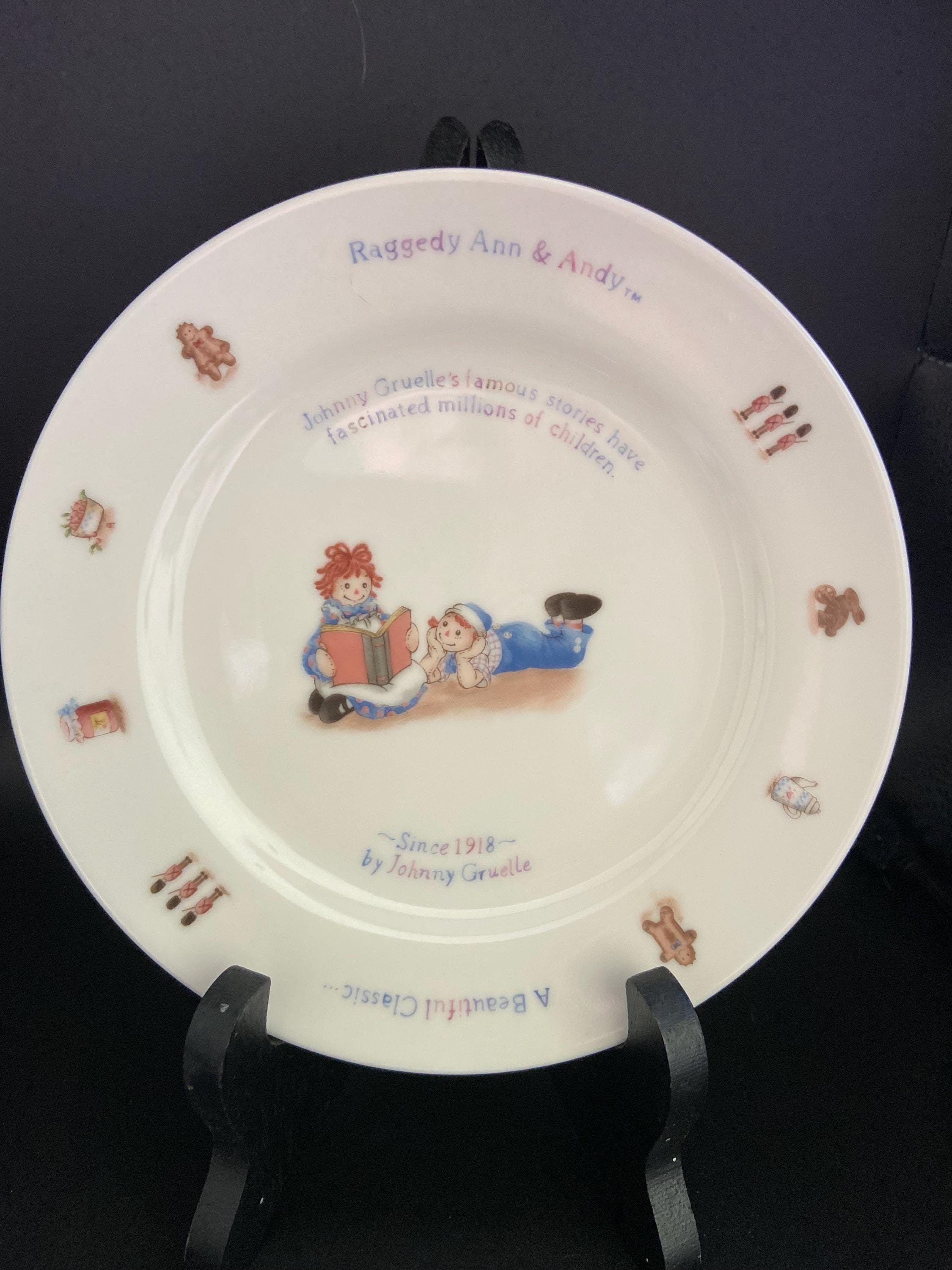 コレクション 2001Raggedy Ann &Andy Limited Year Plate Raggedy Ann and Andy Plate - Etsy