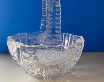Vintage Anna Hutte Clear Crystal “bleikristall” 24% Lead Crystal