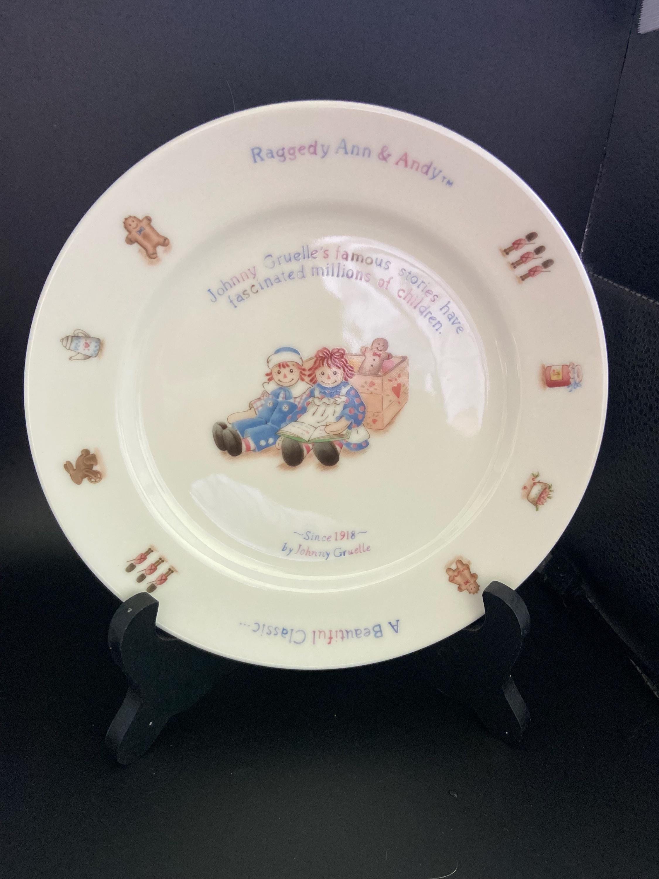 コレクション 2001Raggedy Ann &Andy Limited Year Plate Vintage Raggedy Ann & Andy Plate - Etsy