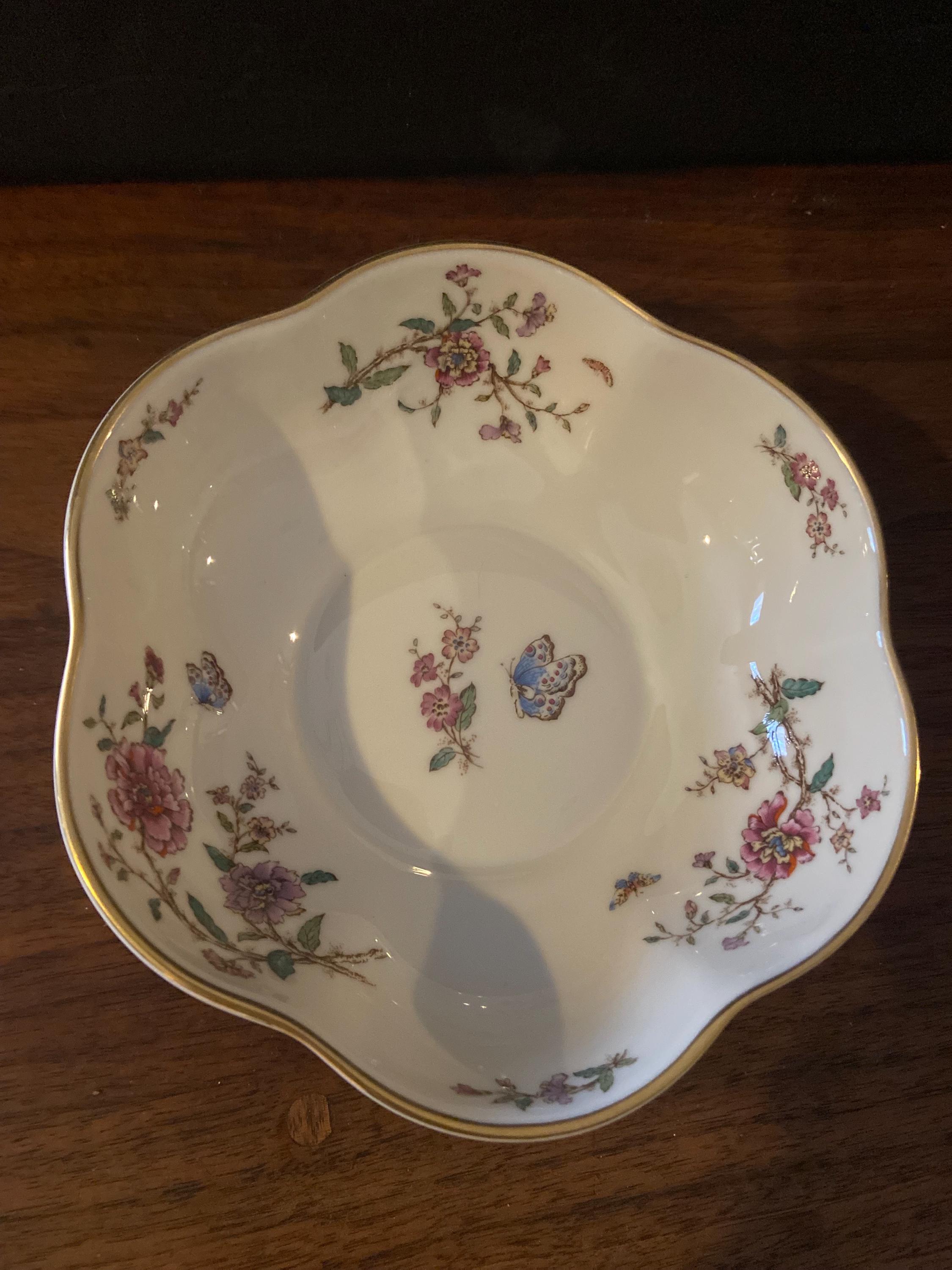 Vintage Gorham Secret Garden Scalloped Bowl - Etsy