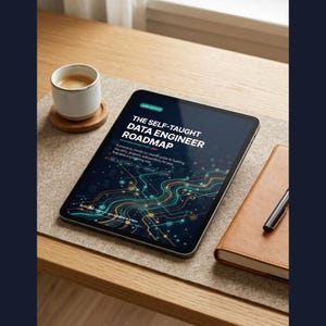 Data Engineer Roadmap 2026 | Self-Taught Career Change Planner + Tracker