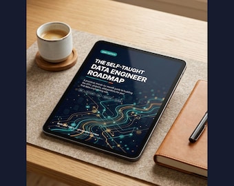 Data Engineer Roadmap 2026 | Self-Taught Career Change Planner + Tracker