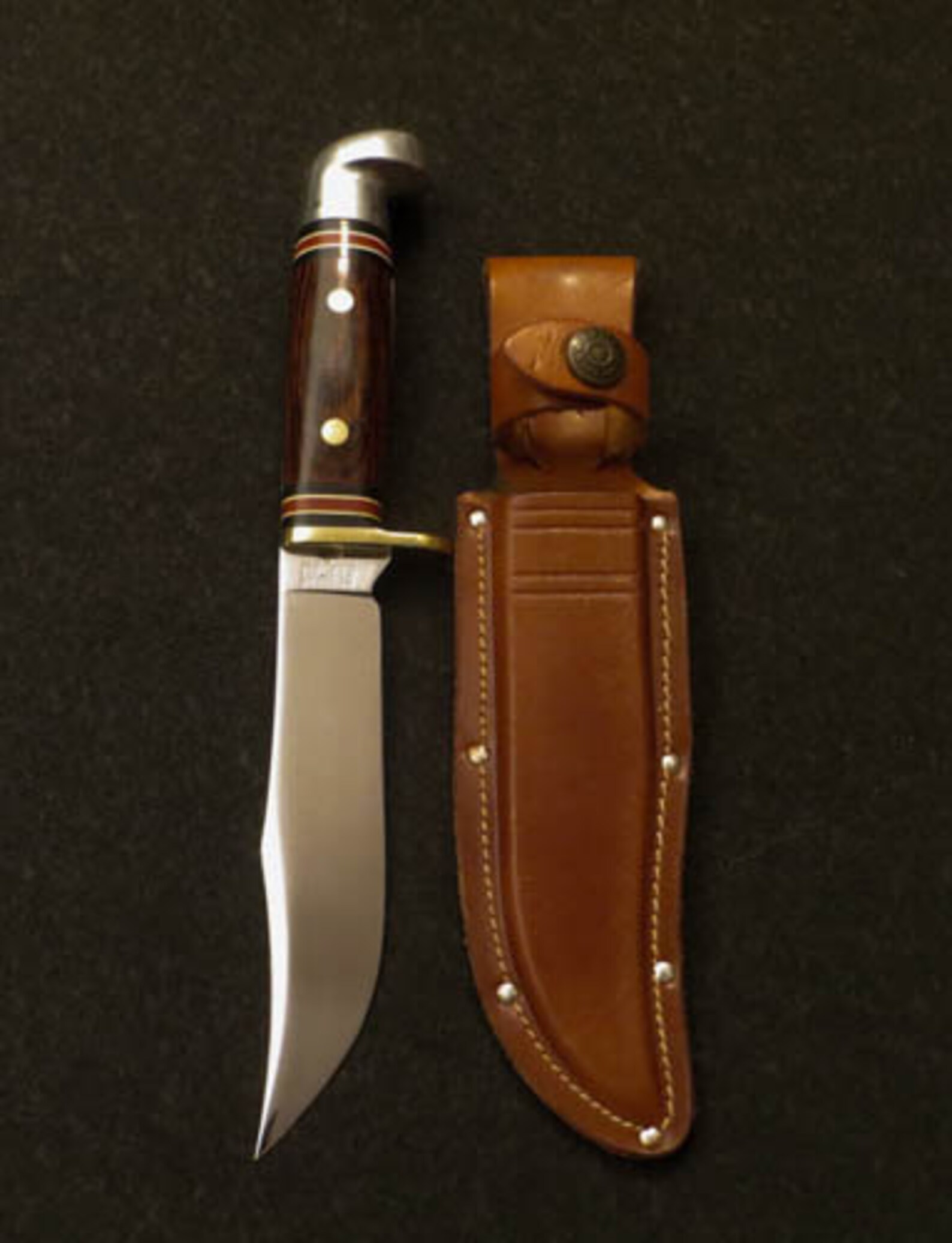 1983 Western Brand W36 Bowie Hunting Knife Mint Etsy