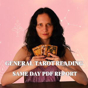 General Tarot Reading – Medium & Psychic Reading | Love, Career, Money, Life Path Clarity | Intuitive PDF Within 24 Hours