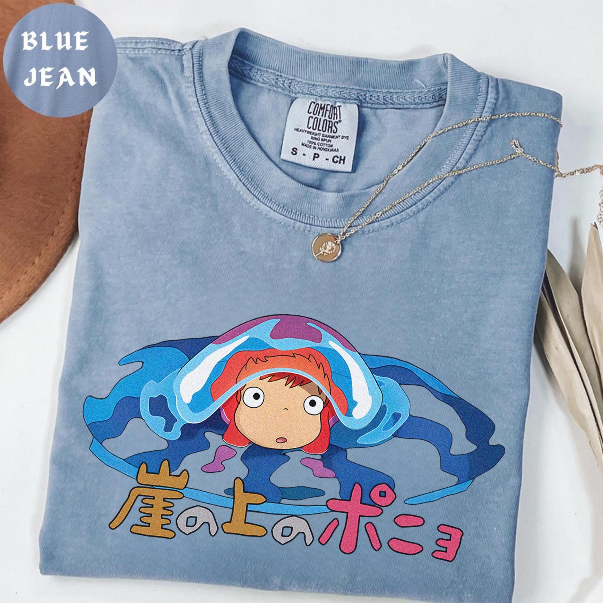 Vintage Ponyo Shirt, Sweatshirt, Hoodie, Studio Ghibli Shirt