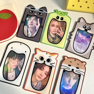 2 Seiten BND Hungry Angry Bbnexdo Poca Halter, BoyNextDoor Fotokartenhalter, K-Pop Kartenhalter, K-Pop Geschenkidee, Geschenk für OneDoor
