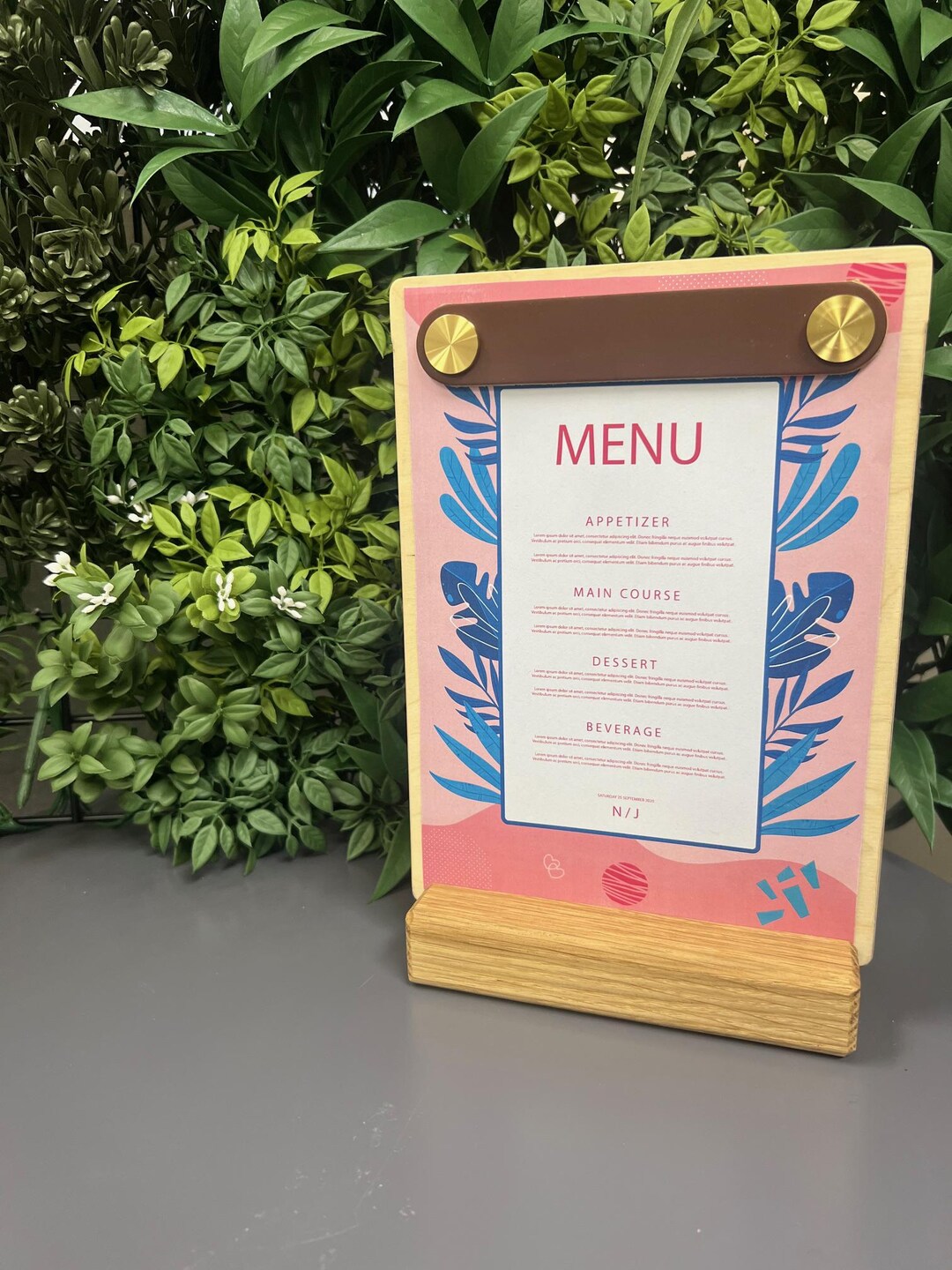 A5 Menu Boards, Table Top Menus, Café Menu Holders, Beauty Menu Holders ...