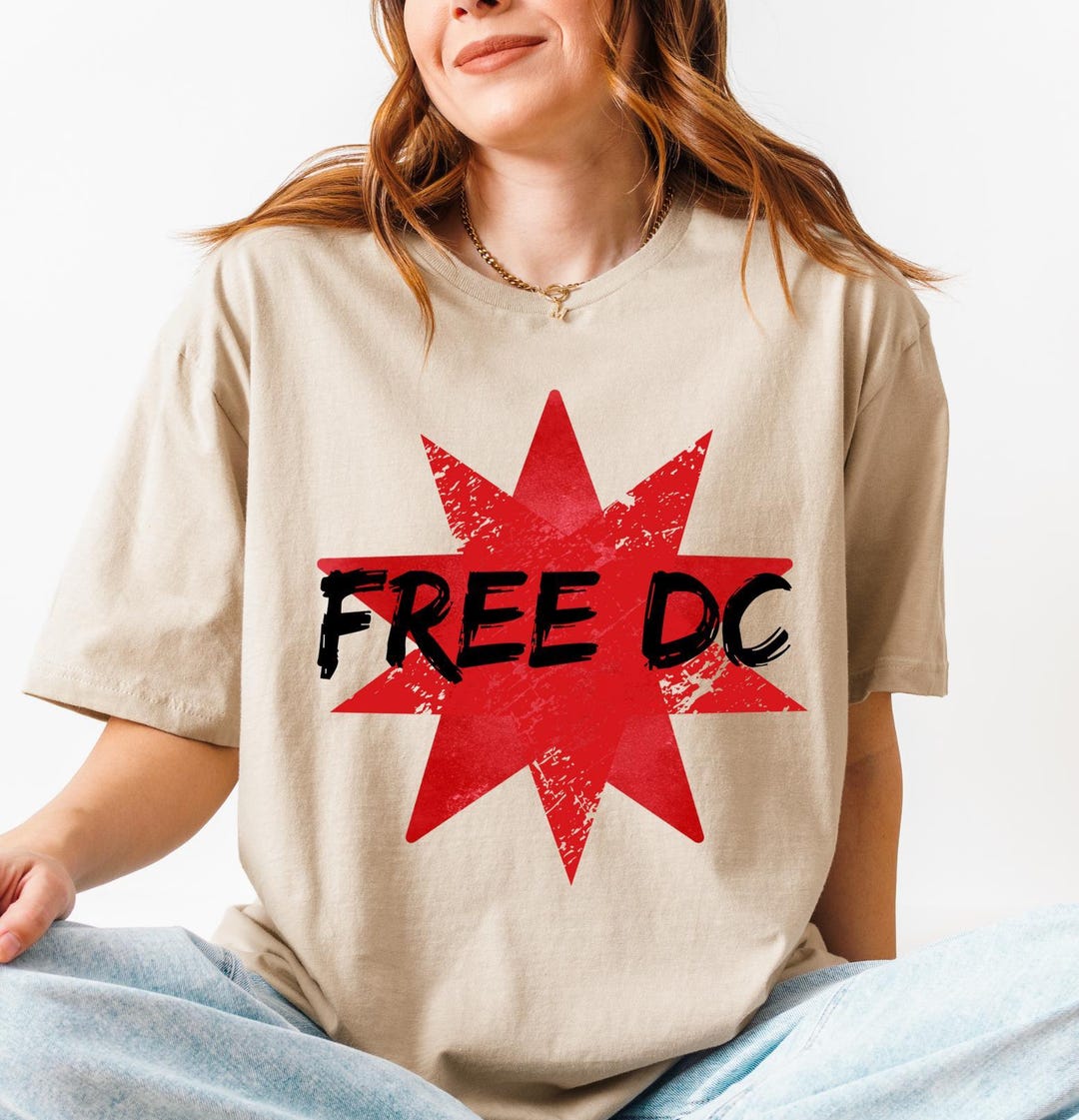 Free DC Protest Shirt, Sandwiches DC Flag Shirt, Human Rights Tee ...