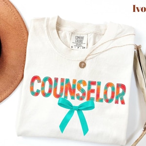 Comfort Colors® Counselor Shirt, School Counselor Gift, School Counselor T Shirt, Back To School Shirts, Counselor Appreciation Gift