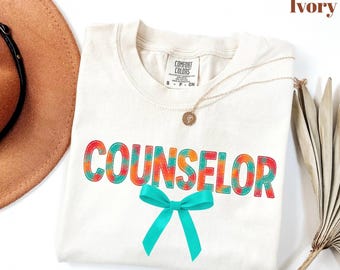 Comfort Colors® Counselor Shirt, School Counselor Gift, School Counselor T Shirt, Back To School Shirts, Counselor Appreciation Gift