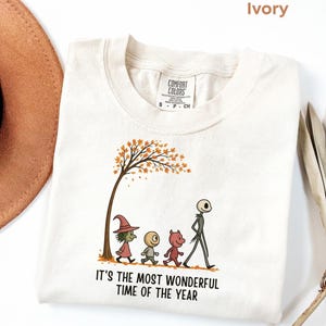 Comfort Colors® It's the Most Wonderful Time of the Year Halloween t-shirt, Vintage Halloween shirt, Halloween, Wonderful Time of the Year