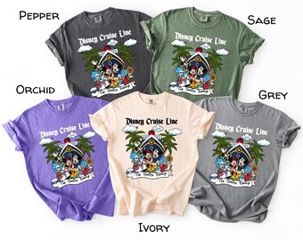 Comfort Colors® Custom 2026 Disney Cruise Family Matching Shirt, Disney Pirates Shirt, Disney Cruise Trip Shirt, 2026 Disney world Cruise