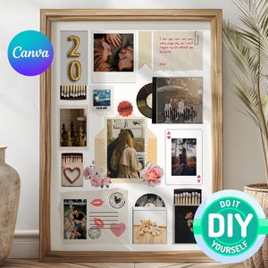 Personalized Matchbox Print: Custom Anniversary Wall Art (Digital Download)