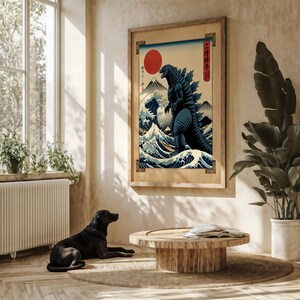 Vintage Japanese Godzilla Poster | Kaiju Wall Art | Japanese Movie Print
Bring the mighty roar of Godzilla into your space with this vintage Japanese poster! Inspired by classic kaiju films and traditional Japanese art, this piece is perfect for collectors, movie lovers, and fans of retro style.
Vintage Japanese Godzilla Poster | Kaiju Wall Art | japanese posters godzilla | vintage godzilla poster | poster godzilla japanese art