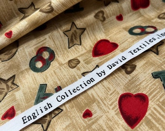 English Collection from David Textiles, Quilt Shop Quality Cotton, Fabric by the Yard, Gift for Quilters