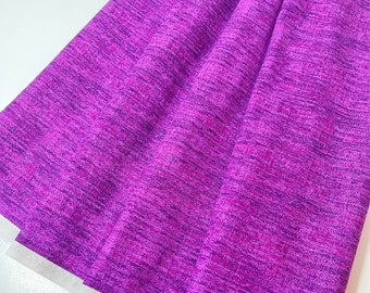 Purple Quilting Cotton, Blender Fabric from Benartex, Quilt Shop Quality, Gift for Quilters