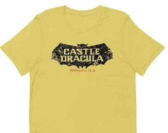 Castle Dracula Distressed T Shirt