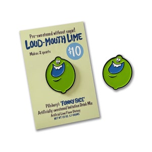 Funny Face Drink Mix - Loud Mouth Lime Pin