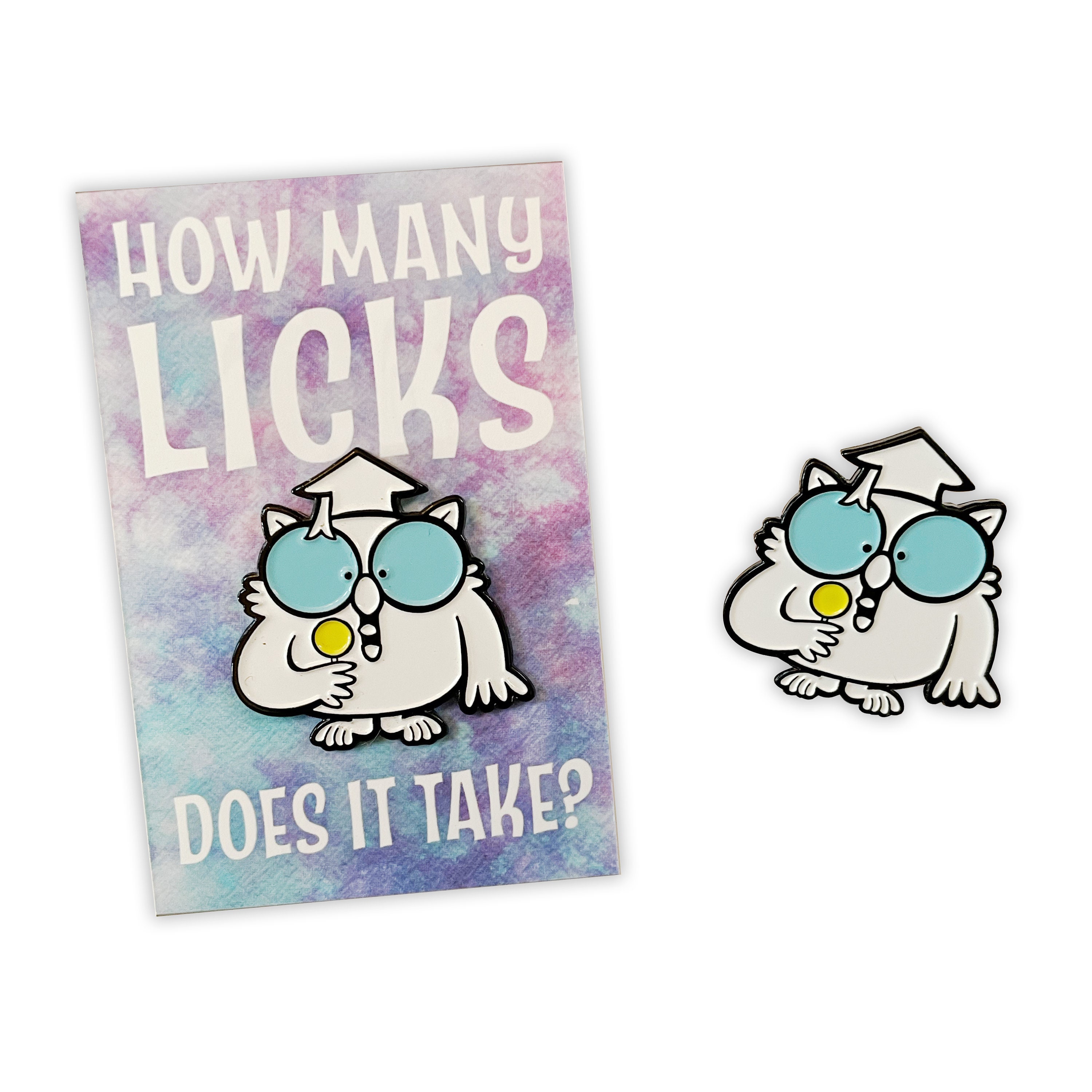Lollipop Owl Pin