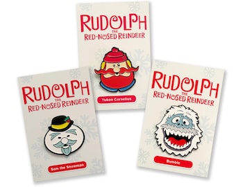 Rudolph the Red Nosed Reindeer Holiday Pin Pack
