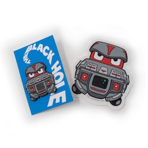 V.I.N.C.E.N.T. Pin & Sticker 2 pack